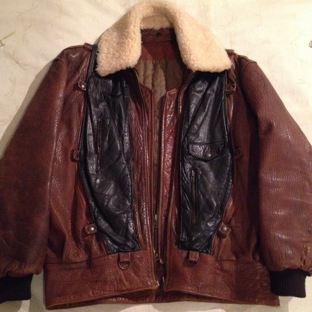 Fighter Pilot Leather Jacket